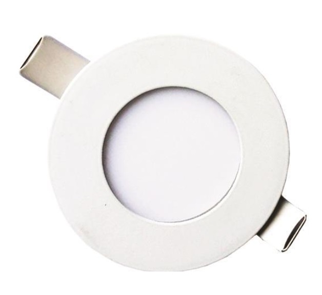 Downlighter inbouw LED SLIM F85 3W 4000K wit PLUS