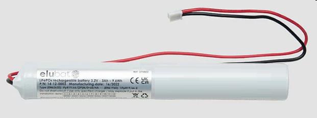 Noodverlichting Pack LiFeP04 Stick 3.2 3000mAh + PCM+820