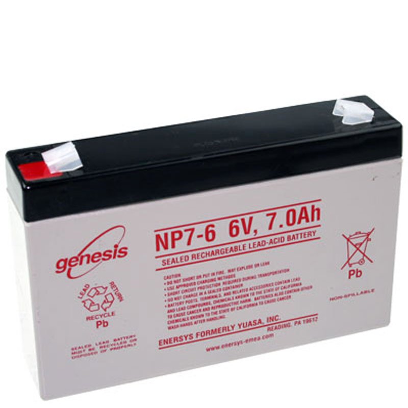 Loodaccu EnerSys Genesis NP 7-6 6V 7Ah AGM