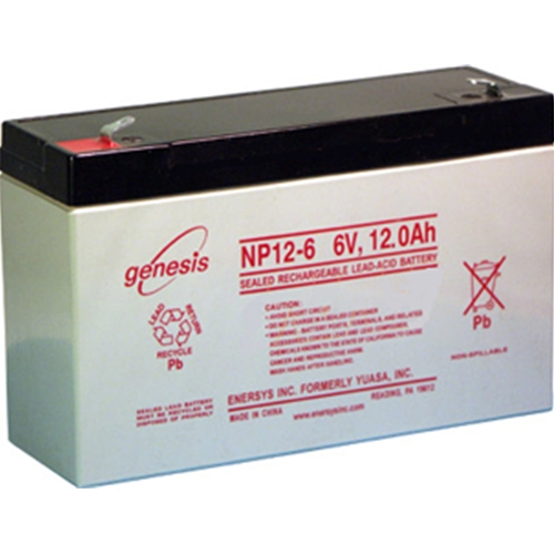 Loodaccu EnerSys Genesis NP12-6 6V 12Ah AGM 15
