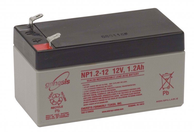 Loodaccu EnerSys Genesis NP1.2-12 12V 1,2Ah AGM