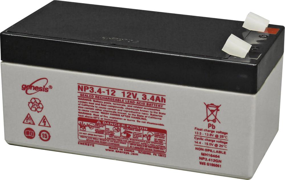 Loodaccu EnerSys Genesis NP3.4-12 12V 3,4Ah