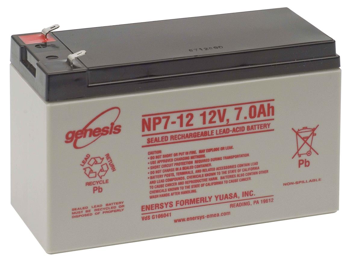 Loodaccu EnerSys Genesis NP7-12 12V7Ah AGM