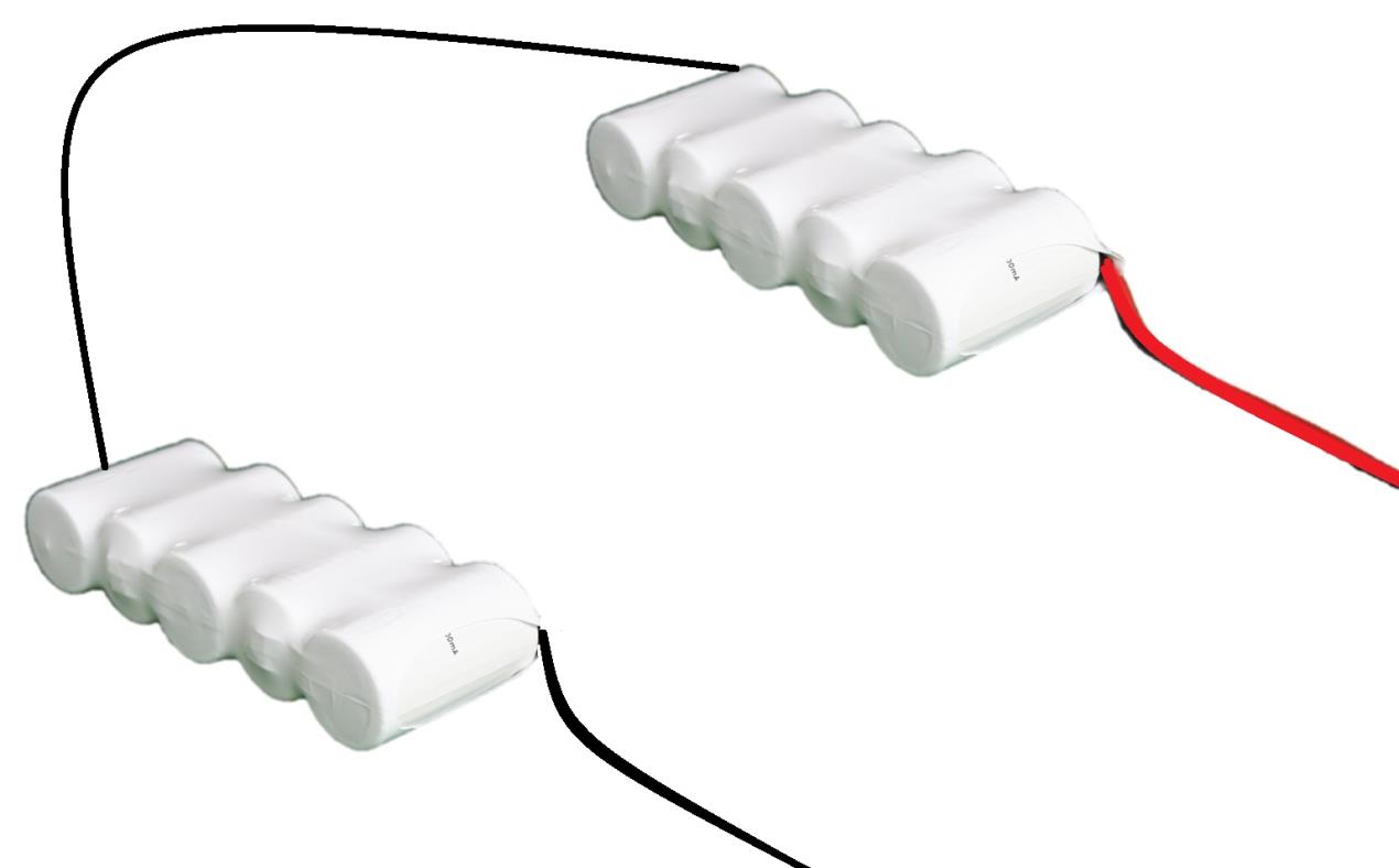 NV accupack VNT DU 2x6V 4000mAh