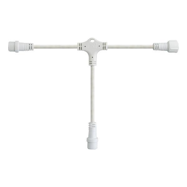 MAGIC Kabel T-Split Wit, 3 Connectors, 10cm [Elke kant]