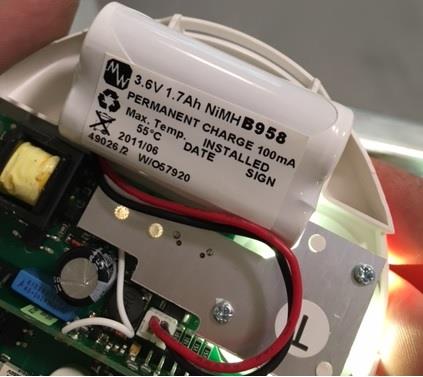 B958 NVL Pack AA HT DH 3,6V 1800mAh