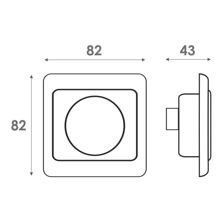 LED noodverlichting GR-80/W