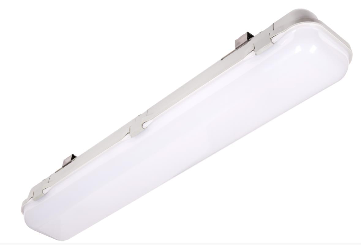 WARS LED Armatuur IP65 2x60 SA 2h Nood MT 4000K 27/2W 2700/275Lm