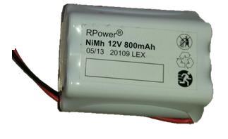 20109 LEX Noodverlichting Pack AAA HT 12V 800mAh